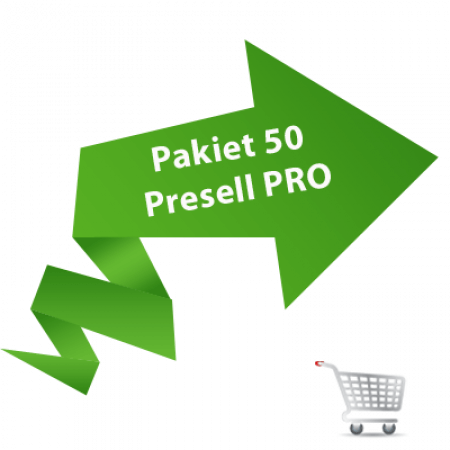 Pakiet 50 Presell PRO | Blogger 1